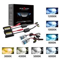 ราคา Xenon H7 35W 55W Slim Ballast Kit HID Xenon ไฟหน้าหลอดไฟ12V H1 H3 H11 H7 Xenon Hid Kit 4300K 6000K เปลี่ยนหลอดฮาโลเจน (21232835752)