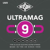 ราคา Rotosound สายกีต้าร์ไฟฟ้า ขนาด 0 9 0 42 รุ่น ULTRAMAG UM9 Made in England (1010262124)