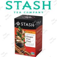 ราคา ชาสมุนไพร STASH Ginger Fire Chai Herbal Tea ชาชัยขิง 18 tea bags ชารสแปลกใหม่ นำเข้าจากประเทศอเมริกา พร้อมส่ง (12179850135)