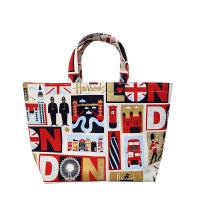 ราคา Harrods กระเป๋าช้อปปิ้งความจุขนาดใหญ่ของอังกฤษกระเป๋าสะพายไหล่ข้างเดียวกระเป๋า PVC กันน้ำสำหรับคุณแม่กระเป๋าสำหรับไปตลาดแบบหิ้วการค้าต่างประเทศ (20050361025)