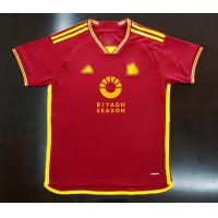 ราคา เสื้อฟุตบอล เสื้อฟุตบอลสโมสรทีม โรม่า เหย้า 23 24 AA0075 เกรดแฟนบอล ทำชื่อเบอร์ได้ ไซส์ยุโรป XS 4XL (21014893635)