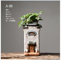 ราคา กระถางต้นไม้ บ้านจีนโบราณ พร้อมส่งจากไทย (21656877328)