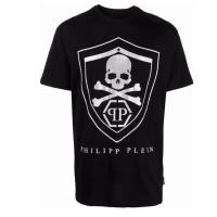 ราคา เสื้อยืดโอเวอร์ไซส์เสื้อยืดแขนสั้น พิมพ์ลายโลโก้ Philipp Plein สําหรับผู้ชาย S 5XL (19713254530)