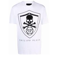 ราคา เสื้อยืดโอเวอร์ไซส์เสื้อยืดแขนสั้น พิมพ์ลายโลโก้ Philipp Plein สําหรับผู้ชาย S 5XL (19713254539)