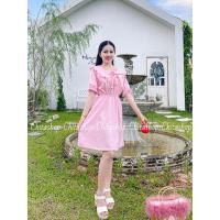 ราคา ชุดเดรสน่ารักมากกกก ผ้าไหมอิตาลี สีขาวมีซับในครึ่งตัวนะคะ (20916883129)