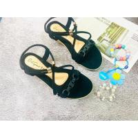 ราคา ใหม่ รองเท้าแตะรัดส้น แบบสวมและหนีบ สไตล์วัยรุ่น แนววินเทจ สินค้าพร้อมส่ง (21429293873)