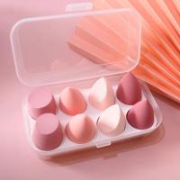 ราคา ฟองน้ำไข่ ฟองน้ำแต่งหน้า ฟองน้ำเกลี่ยรองพื้น พัฟแต่งหน้ารูปไข่ พร้อมส่ง 1 กล่องมี 8 ชิ้น สำหรับเกลี่ยรองพื้น เนื้อฟองน้ำแน่นใช้งานง่าย (21695383799)
