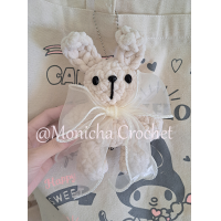 ราคา ตุ๊กตาไหมพรมน้องกระต่าย พวงกุญแจไหมพรมแฮนด์เมด พวงกุญแจน่ารัก (21493031620)