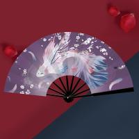 ราคา พัดจีน พัดแฟนซี พัด พัดมือ พัดด้ามพลาสติกสีดำ (16314713665)