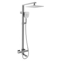 Kohler ก๊อกผสมยืนอาบพร้อมชุดฝักบัวสายอ่อน รุ่น K-45372X-C4-CP