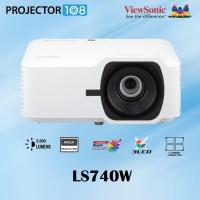 ราคา ViewSonic LS740W 5000 Lumens WXGA Laser Projector with 1 3x Optical Zoom H V Keystone 360 Degrees Projection for Auditorium Conference Room and Education 3 Years Warranty (21205409251)