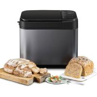 ราคา Panasonic Premium Gray Fully Automatic Breadmaker with yeast nut dispensers Manual Settings for Bread Rising 32 Automatic Programs Dual Temperature Sensors 13 Hours Digital Timer Gray เครื่องทำขนมปัง 