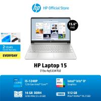 ราคา HP Laptop 15s fq5334TU Core i5 1240P P28 16GB DDR4 2DM 3200 512GB PCIe value Intel Iris Xe SW MS OFC21HS THAI EM DA Windows 11 Home PLS SL Natural Silver FF NSV FPR 720p TNR (21381247923)