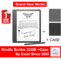 ราคา New Kindle Scribe 16GB 32GB 64GB Optional Case 10 2 300 ppi Paperwhite Display with Basic or Premium Pen Wi Fi Fast 1 Day Ship from Bangkok Stock Newest Model Sold on Amazon 2022 Model (20821547749)