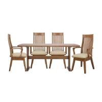 ราคา INDEX LIVING MALL ชุดโต๊ะทานอาหาร 4 ที่นั่ง รุ่นเดนนิส (21405256502)