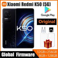 ราคา K50 Xiaomi Redmi เดิมสมาร์ทโฟน5GDimensity 8100 Octa Core แบตเตอรี่5500MAh 67W ชาร์จเร็ว48MP กล้องสามตัว120Hz (18766458113)