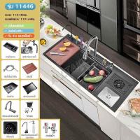 ราคา อ่างล้างจาน ซิงค์ล้างจาน ซิงค์อ่างล้างจาน ซิ้งล้างจาน1ลุม sink kitchen อ่างล้างจานอเนกประสงค์ (21339769828)