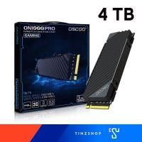 ราคา เพิ่มความจุ เครื่อง PS5 Tinzshop OSCOO SSD Gaming ON1000PRO SSD PS5 m 2 NVMe Gen4 M 2 2280 PCIe 4 0 with Heatsink For Playstation PS5 Up to 7500 MB s (21642822410)