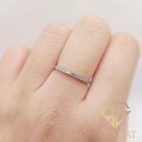 ราคา 65Carat แหวนเพชรแท้ แหวนแถว เพชรเบลเยี่ยมคัท 0 12 กะรัต (20020652699)