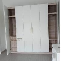 ราคา ตู้เสื้อผ้าขนาดใหญ่ ตู้เสื้อผ้าสีขาว 240 ซม ตู้ใส่เสื้อผ้า ตู้เสื้อผ้าไม้ ตู้เสื้อผ้าใหญ่ พร้อมหน้าบาน งานสวยหรู (19794624147)