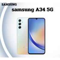 ราคา โทรศัพท์ samsung A34 5G RAM8GB ROM128GB 256GBแบตเตอรี่ 5000 mAh รองรับชาร์จไว 25W เครื่องใหม่เคลียร์สต๊อก (21620527012)