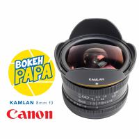 ราคา Kamlan 8mm F3 เลนส์ Fisheye เลนส์มือหมุน สำหรับใส่กล้อง Canon EOS M (424670577)