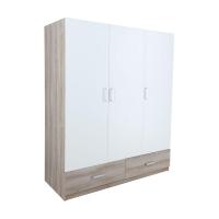 ราคา Winner Furniture ตู้เสื้อผ้า 3 บานประตู ขนาด 150x57x180 ซม. รุ่น วาซ