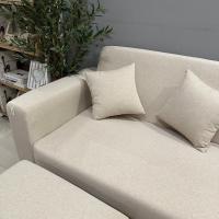 ราคา ผ่อน 0 Livinghome FurnitureMall โซฟา L Shape 3 ที่นั่ง ขาไม้ พร้อมสตูลเก็บของ รุ่น SNOW L มี 2 เเบบ ผ้า หนัง (21527915440)