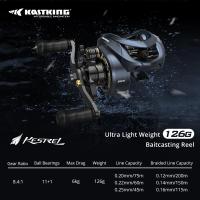 ราคา KastKing Kestrel Elite Baitcasting Fishing Reel โครงแมกนีเซียม BFS Finesse Baitcaster Reel เบาที่สุดในตลาดเพียง4 4ออนซ์2023 (20052531990)