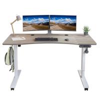 ราคา Mxtark 28 63 inches 1 6M Electric Standing Desk Dual Motor Desk Height Adjustable Stand Desk Adjustable Desk WIth Wheels (21674112777)
