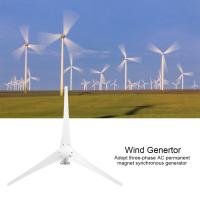 ราคา กังหันลมผลิตไฟฟ้าขนาดเล็ก 1200W ชุด 3 ใบมีด ชิ้นส่วนไฟฟ้าสำหรับชาร์จไฟบ้านทางทะเล (17311932070)
