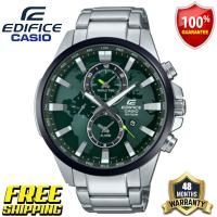 ราคา ต้นฉบับ Edifice ผู้ชายธุรกิจลำลองแฟชั่นคลาสสิกนาฬิกา EFR303 ควอตซ์เคลื่อนไหว 100M กันน้ำกันกระแทกโคลนสแตนเลสสายหนังสำหรับผู้ชายและผู้หญิง Gshock กีฬานาฬิการับประกัน 4 ปี EFR 303DB 3A (21473565645)