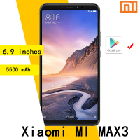 ราคา Xiaomi Mi Max 3 6 9inches นิ้ว6G 128GB ROM 95 NEW ลายนิ้วมือใหม่ 4G Android Smart Phone MAX Series ของขวัญฟรี Max3 (20826360366)