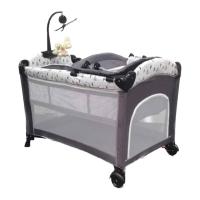 ราคา Baby boo bed เตียงเปลเด็ก playpen รุ่น970 เป็นเตียงและเปลโยกได้ในตัวเดียว สำหรับเด็ก 0 3 ปี ขนาด74 x 120 x 76 cm (20451691568)