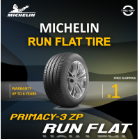 ราคา Michelin 245 45R19 PRIMACY 3 ZP RUN FLAT ยางใหม่ ผลิตปี2022 ราคาต่อ1เส้น มีรับประกันจากมิชลิน แถมจุ๊บลมยางต่อเส้น ยางรันแฟลต ขอบ19 245 45R19 RUN FLAT จำนวน 1 เส้น (21600162269)