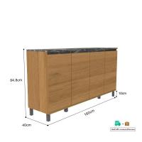 ราคา Inhome Furniture ชั้นวางทีวี ตู้ไซด์บอร์ด W160xD40xH84 8 ซม รุ่น SI 1685 (21508900174)