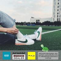 ราคา ใหม่และแท้ Nike Cortez Leather White Green รองเท้ากีฬา CJ6106 100 รับประกัน 1 ปี (21616150123)