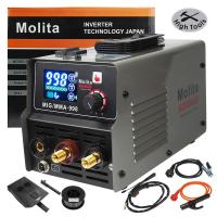 ราคา MOLITA ตู้เชื่อม 2 ระบบ MIG MMA 998A รุ่นใหม่ล่าสุด จอ LCD INVENTER MIG ตู้เชื่อมมิกซ์ ตู้เชื่อมไฟฟ้า ไม่ใช้แก๊สCO2 ลวดฟลักซ์คอร์ แถมลวด1 ม้วน สีเทา (21020203998)