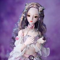 ราคา ตุ๊กตาฟิกเกอร์ BJD Doll 62 ซม สีขาว (19959815394)