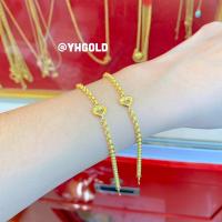 ราคา สร้อยข้อมือทองครึ่งสลึง YHGOLD ทองคำแท้96 5 (21638840462)