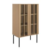 ราคา INDEX LIVING MALL ตู้โชว์กระจก รุ่นฟุกุโอกะ ขนาด 75 ซม สีโตเกียว โอ๊ค (21613374392)