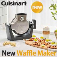 ราคา Cuisinart เครื่องทำวาฟเฟิลแนวตั้ง WAF V400KRกระทะทำวาฟเฟิลเครื่องปิ้งขนมปังสำหรับอบเครื่องทำอาหารในห้องครัว (21542600597)
