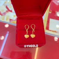 ราคา ต่างหูทองครึ่งสลึง YHGOLD แบบห่วงห้อยจี้คละแบบ ทองคำแท้96 5 (17136977682)
