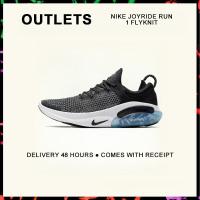 ราคา กล่องที่สมบูรณ์ Nike Joyride Run 1 Flyknit Black White Running Shoes AQ2730 001 รับประกัน 1 ปี (21612136650)