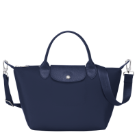 ราคา 100 Original Longchamp Le Pliage Neo Thick Nylon Handbag Waterproof Dumpling Shoulder Crossbody Bag Adjustable strap 1512598006 S Size Navy color made in france (21036822925)