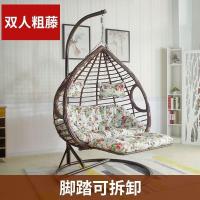 ราคา COD Hanging basket chair single rattan home hammock indoor balcony hanging lazy outdoor cradle double pole cross border (18780176758)