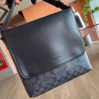 ราคา COACH CHARLES SMALL MESSENGER IN SIGNATURE COACH F54771 outlet ถ่ายจากสินค้าจริง (15387568366)