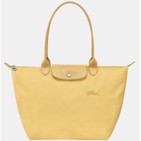 ราคา Genuine longchamp Le Pliage Green Handbag L foldable green long handle waterproof Canvas Shoulder Bags large size Tote Bag L1899919452 wheat color made in france (21042540436)