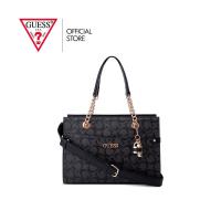 ราคา GUESS กระเป๋า รุ่น JG916906 CASTALIA SATCHEL สีดำ (21759789774)