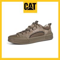 ราคา Caterpillar รองเท้าผ้าใบผู้ชาย รองเท้าเทรนเนอร์ผู้ชายทรงเตี้ย รองเท้าผ้าใบหนังแท้ CAT011401 Men Sneakers (21291283159)